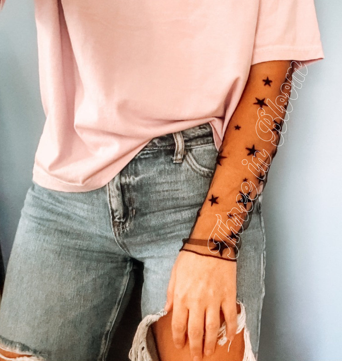 Starry eyed Accent top