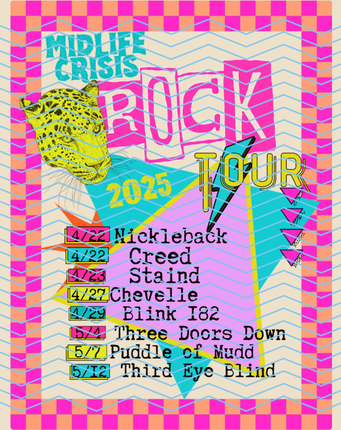 Midlife crisis tour PNG (4 total)