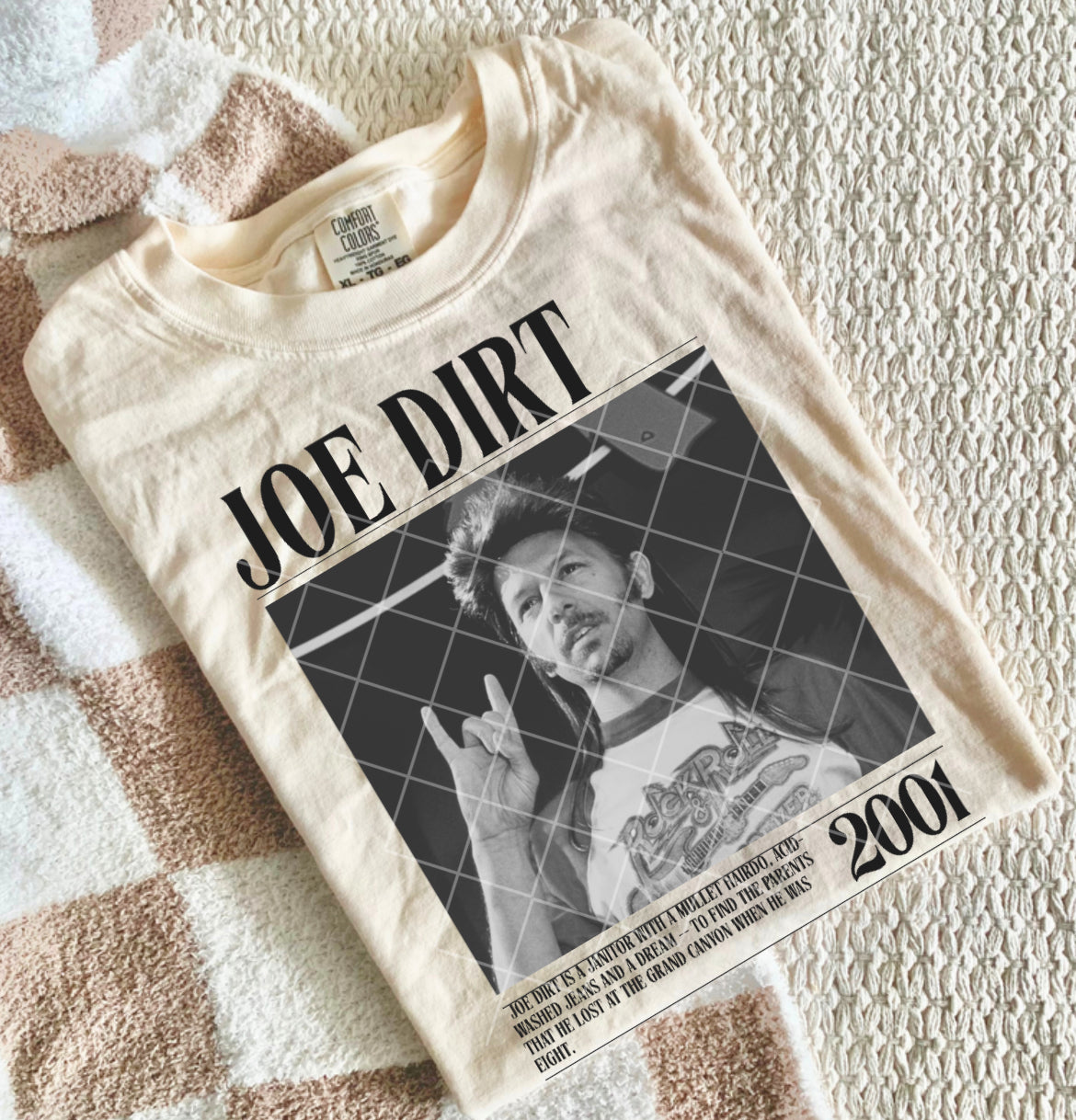 Joe Dirt BW PNG