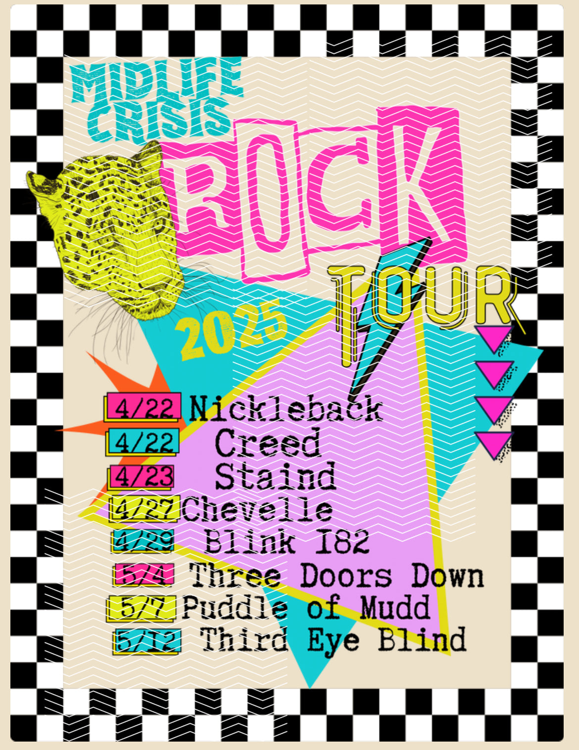 Midlife crisis tour PNG (4 total)