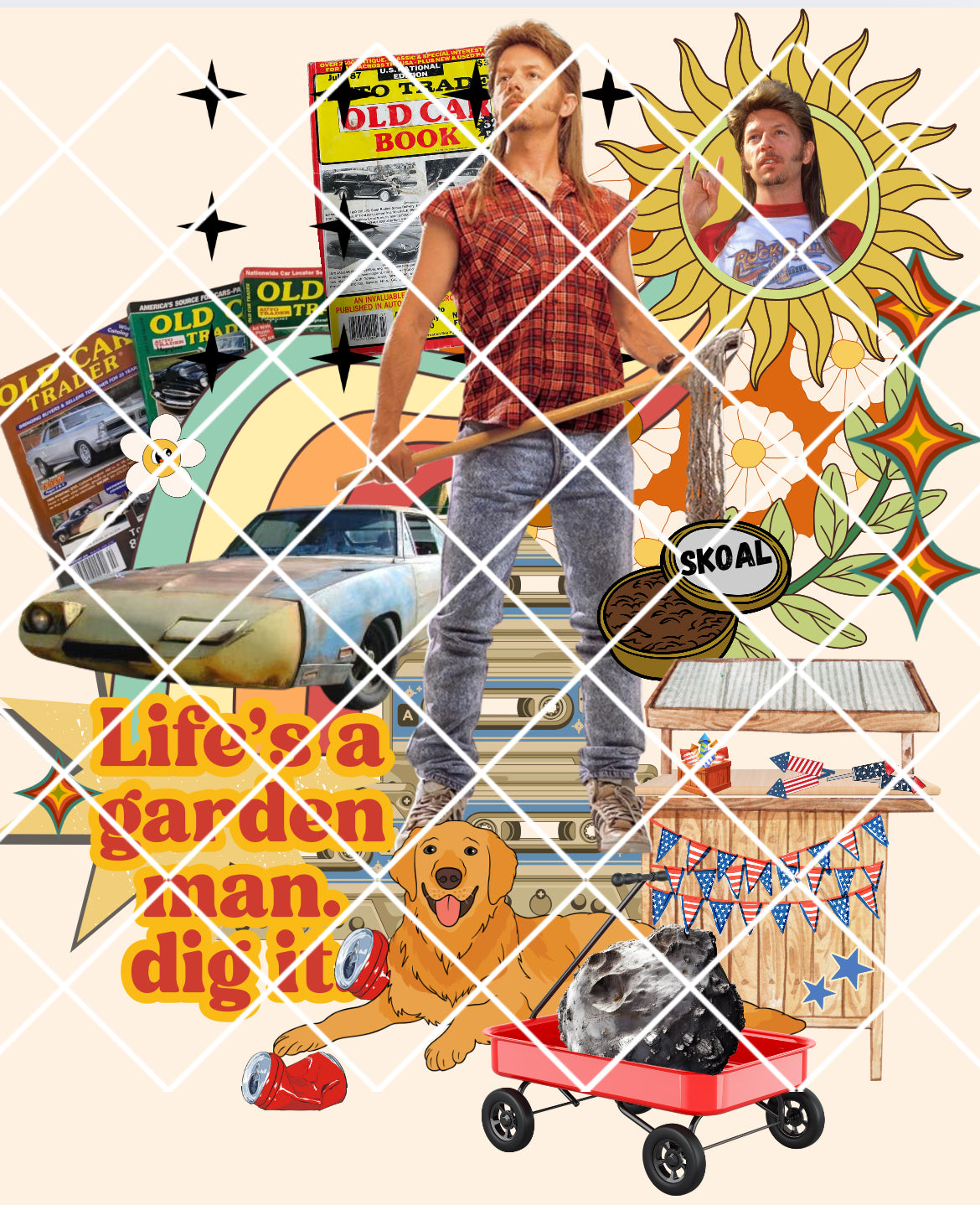 Joe Dirt Collage PNG