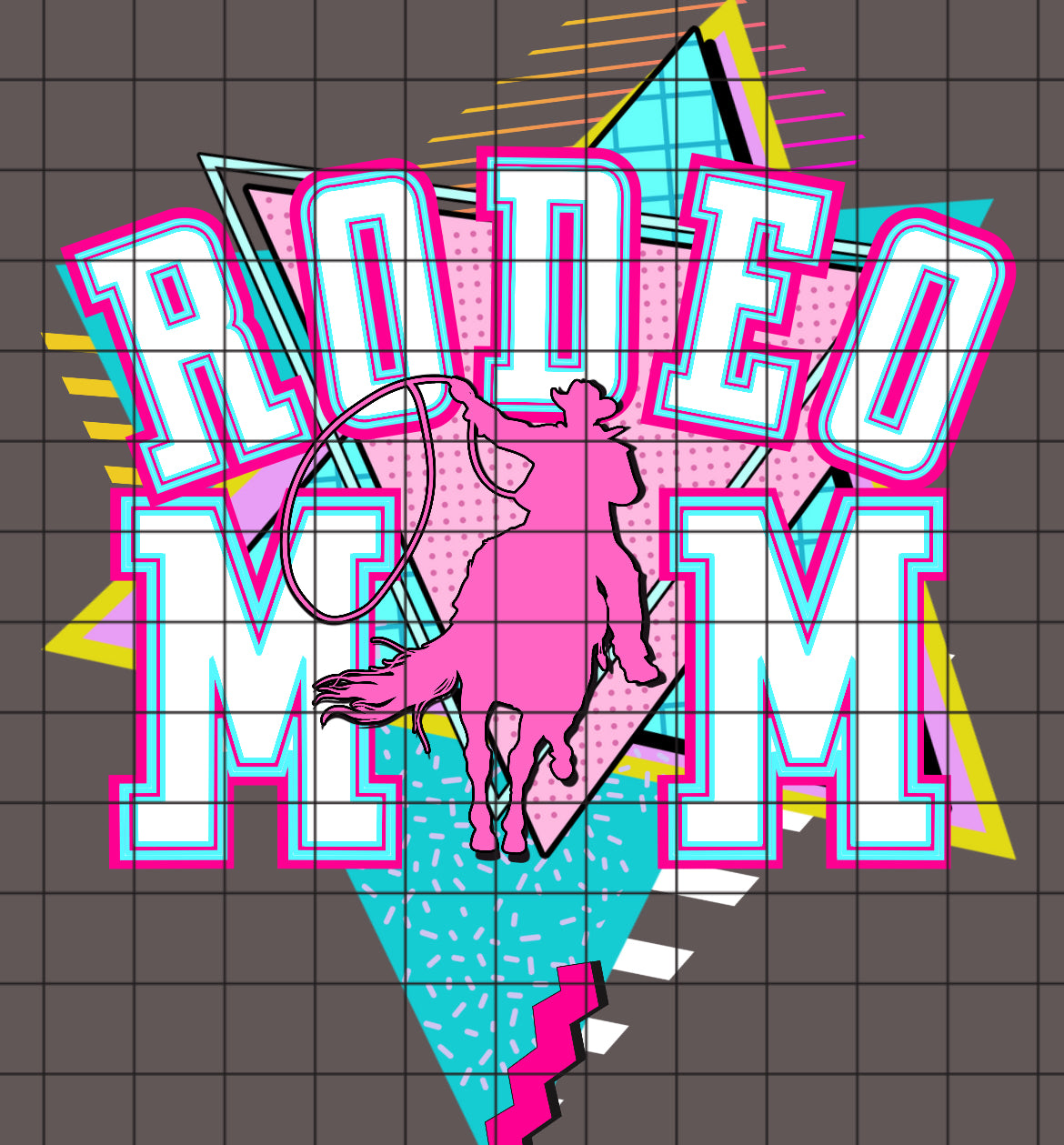 Rodeo Mom PNG