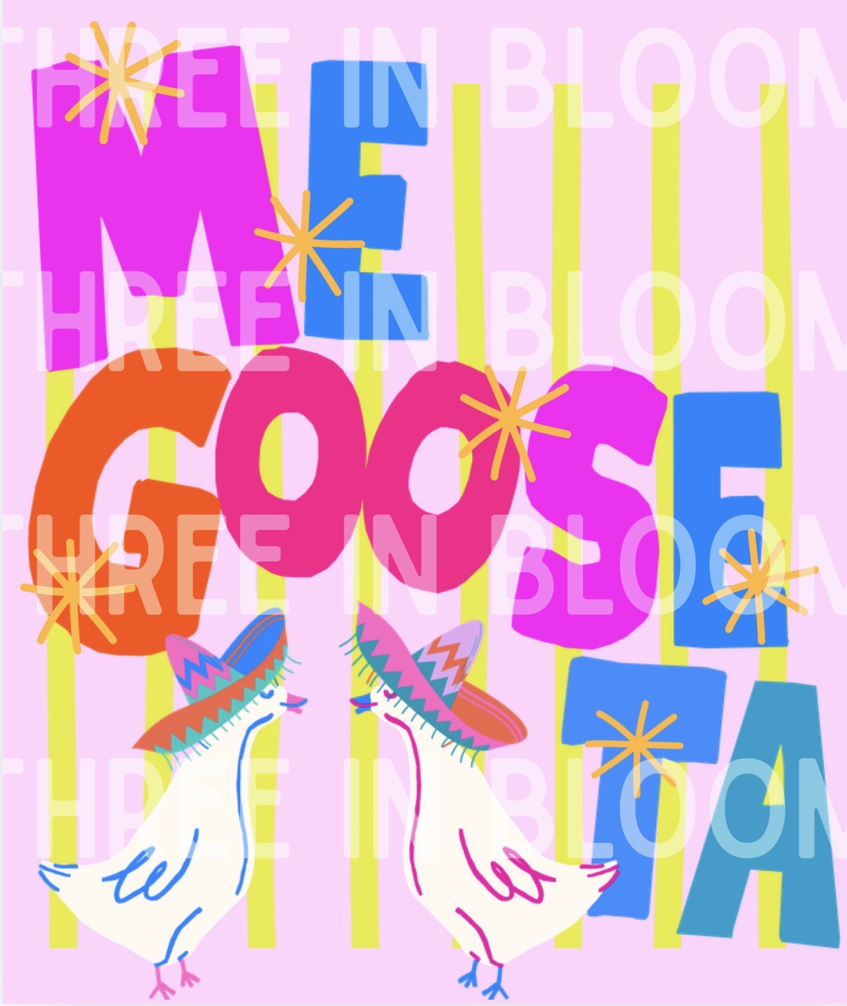 Me GOOSE Ta PNG (Star/stripe)