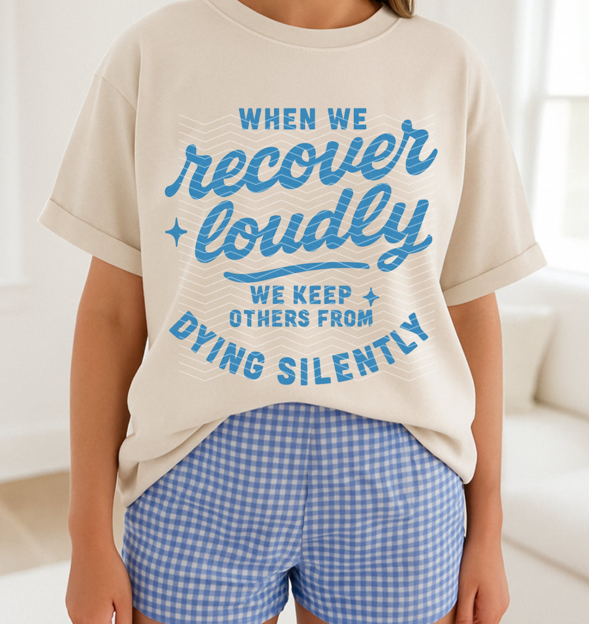 Recover Loud (2 PNGs and 2 pocket prints!)