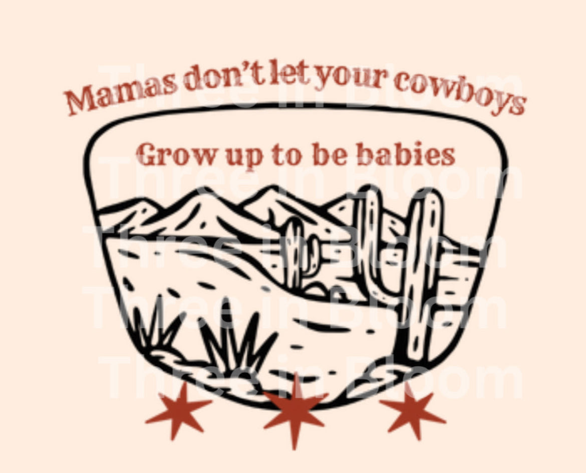 PNG babies / cowboys