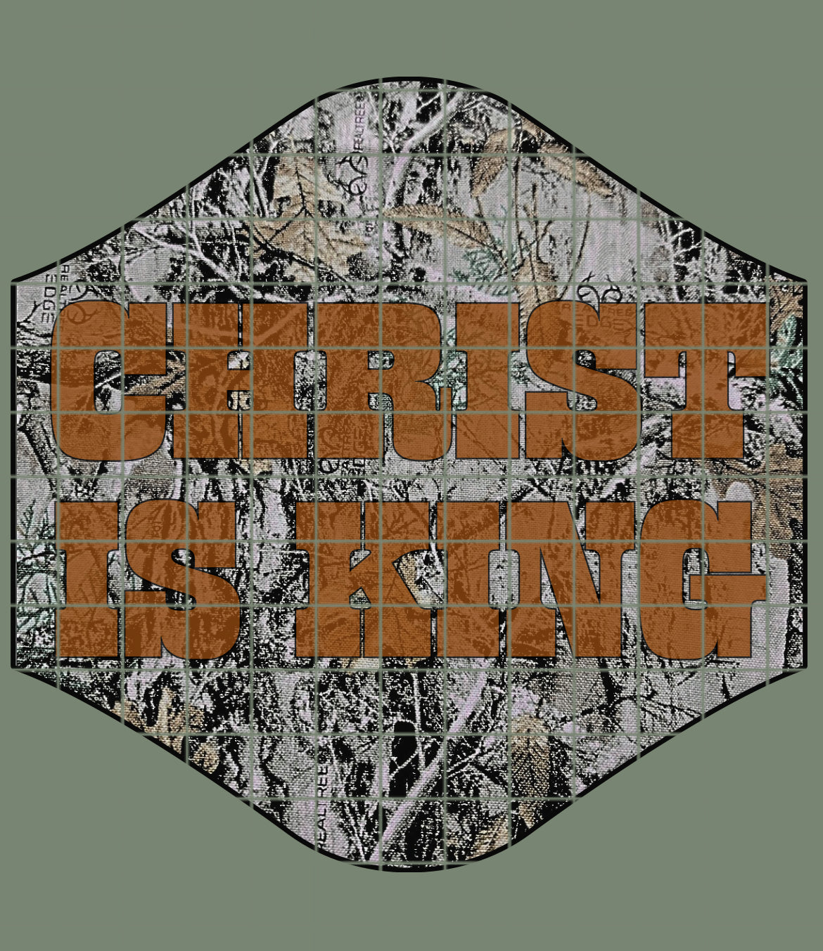 Christ is King Vintage Camo (2 PNGs!)