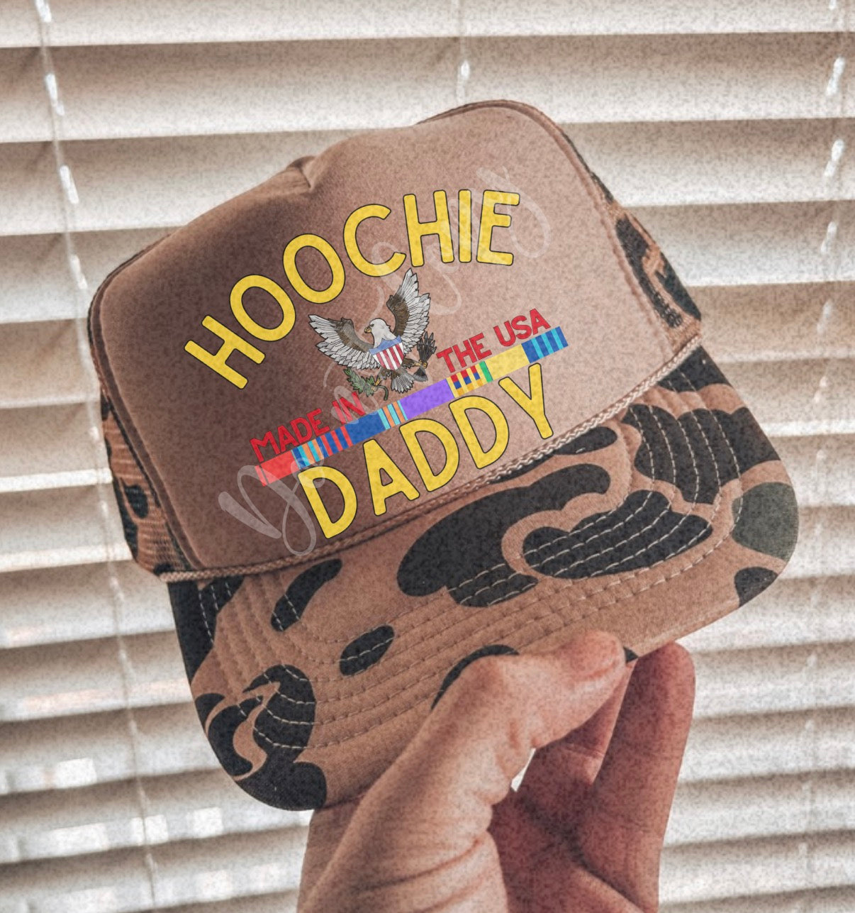 Hoochie Daddy Veteran (hat or shirt png)