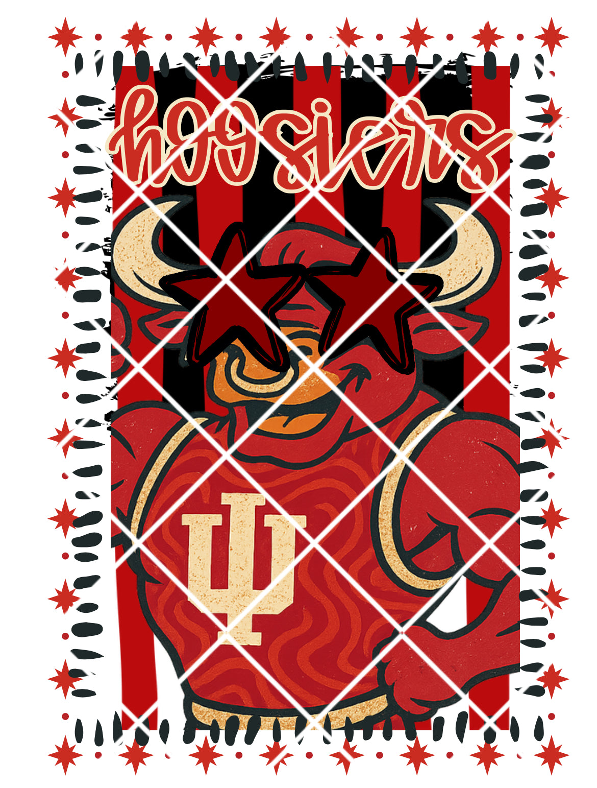 Mascot doodle Hoosier