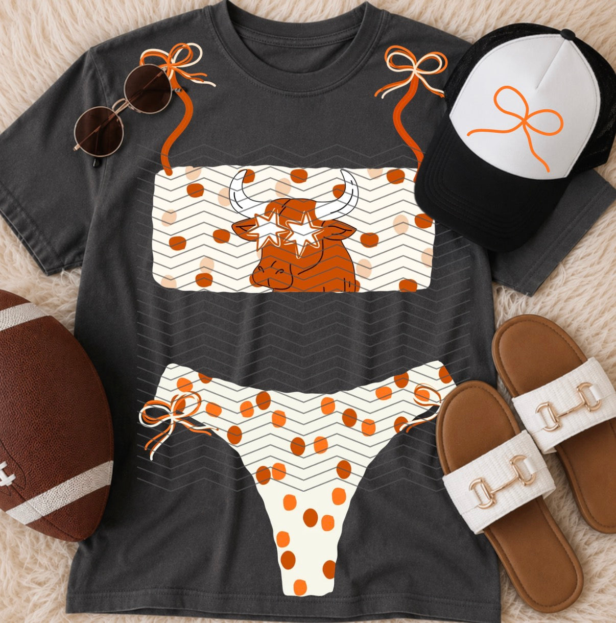 U of Tx Bikini PNG