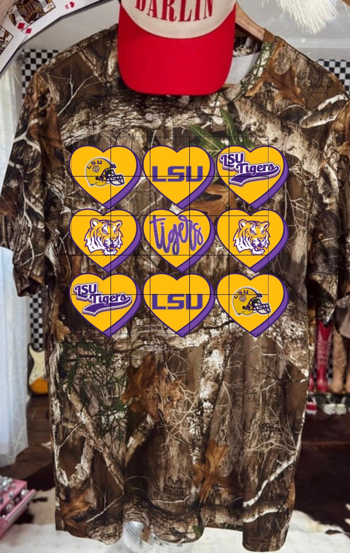 Candy Heart LSU