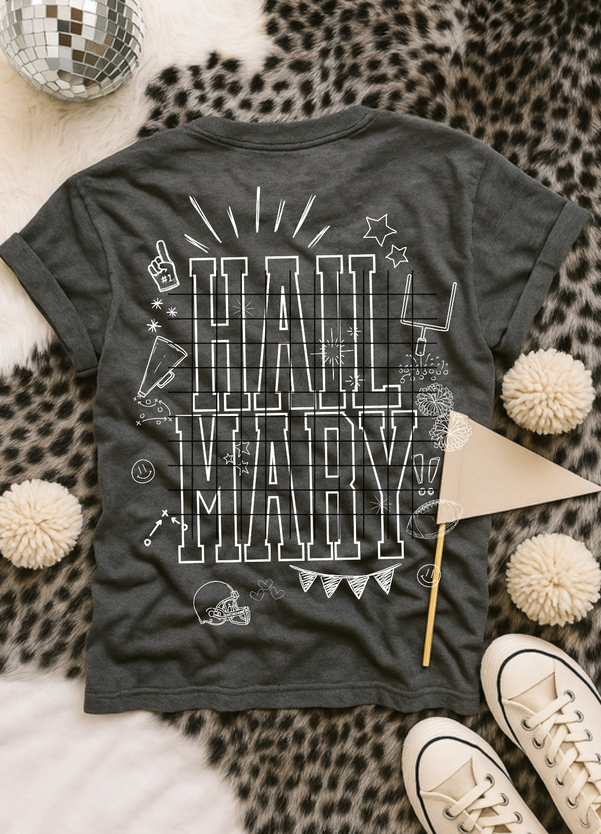 Hail Mary Doodle PNG (2 PNGs)