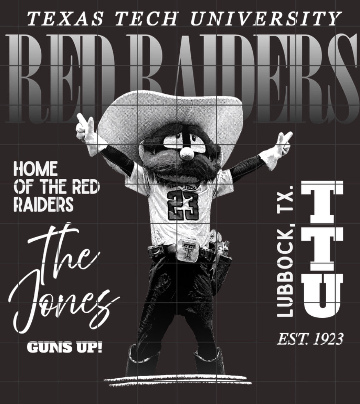 TTU monochrome halftone