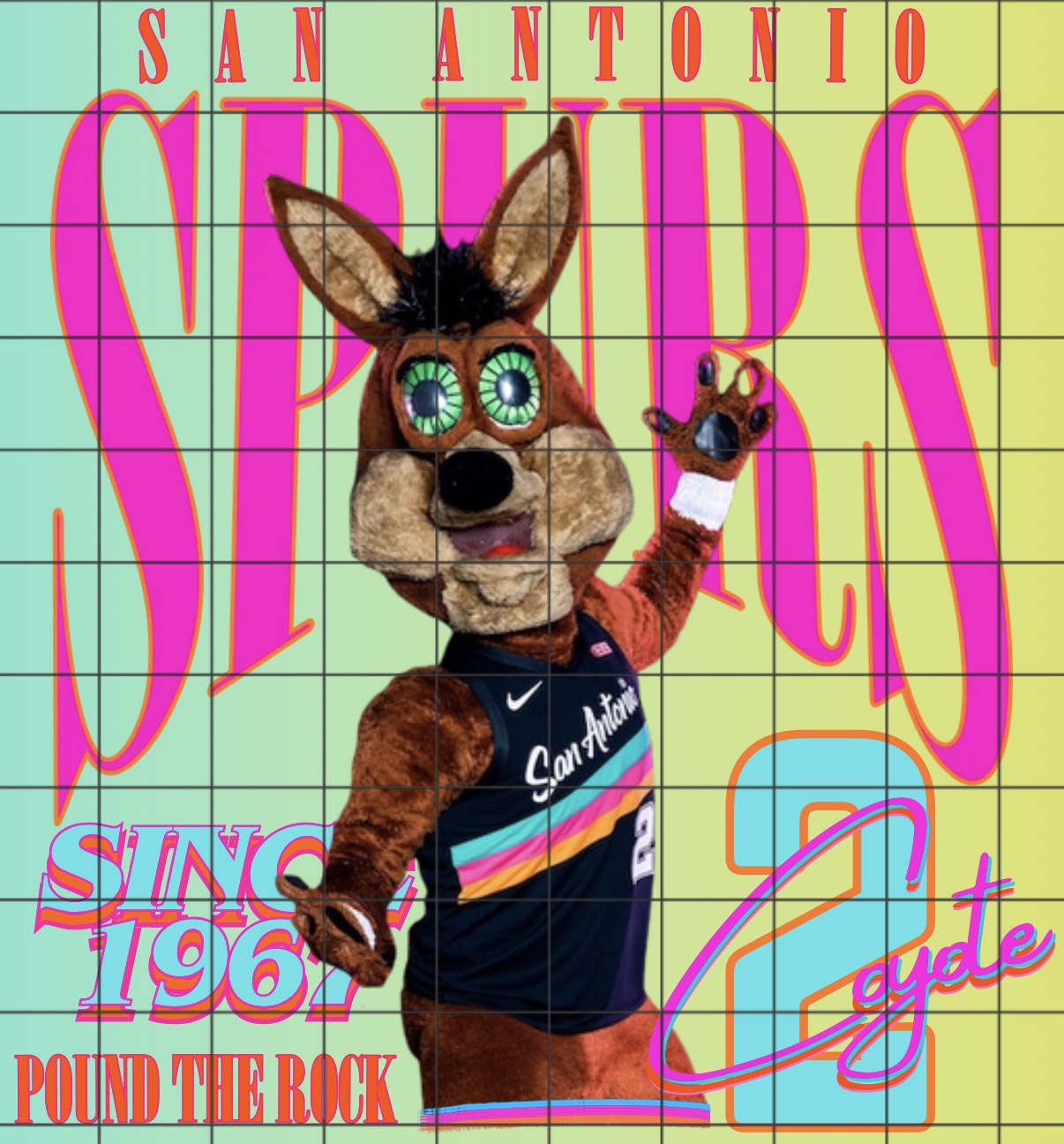 Spurs 90s retro PNG