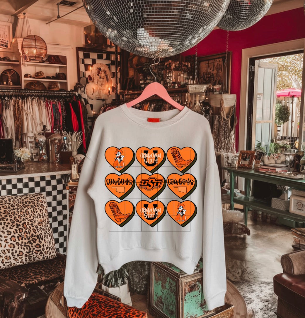 Candy heart O S U