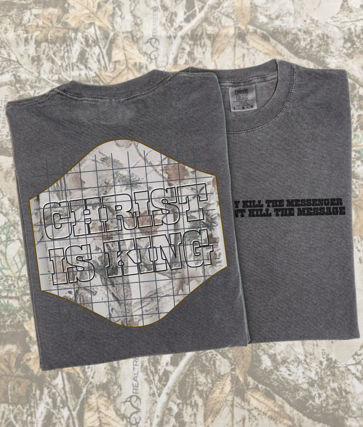 Christ is King Outline Camo