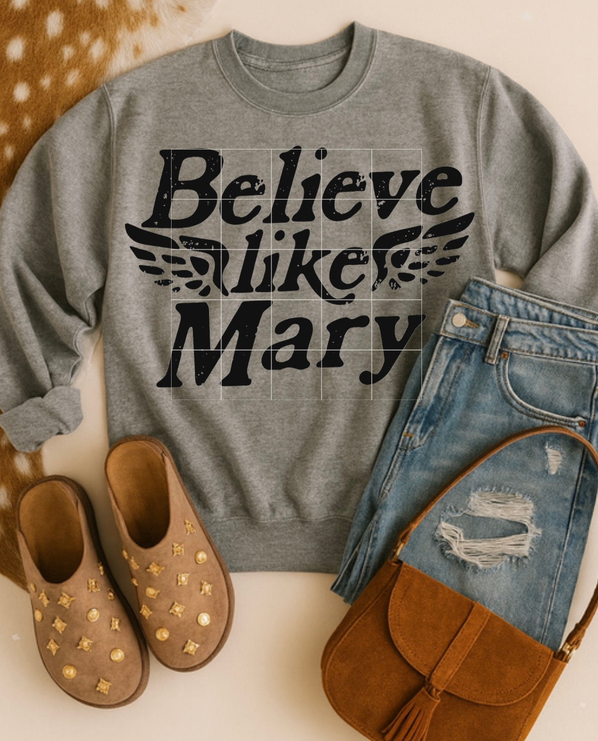 Believe like Mary 2 PNGS