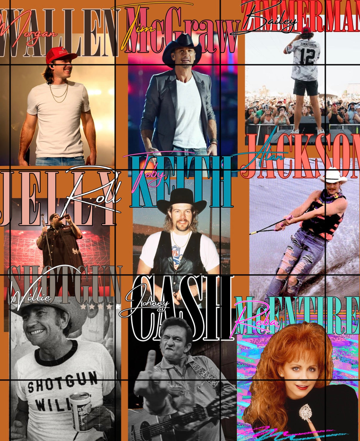 90s Aesthetic Band bundle (33 PNGS)