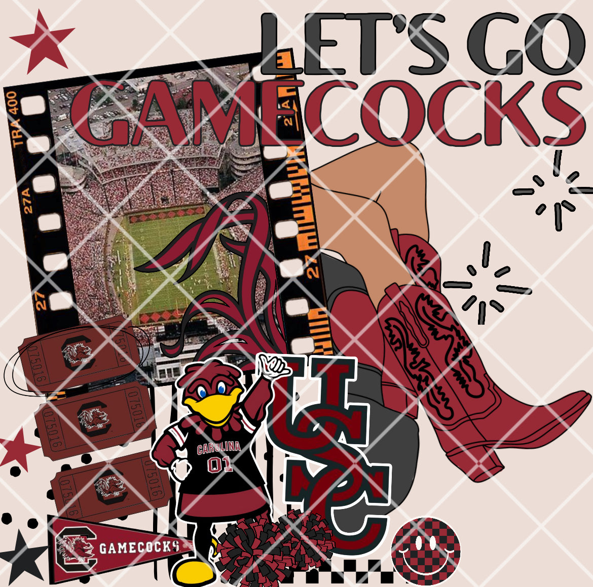 Gameday boot x USC