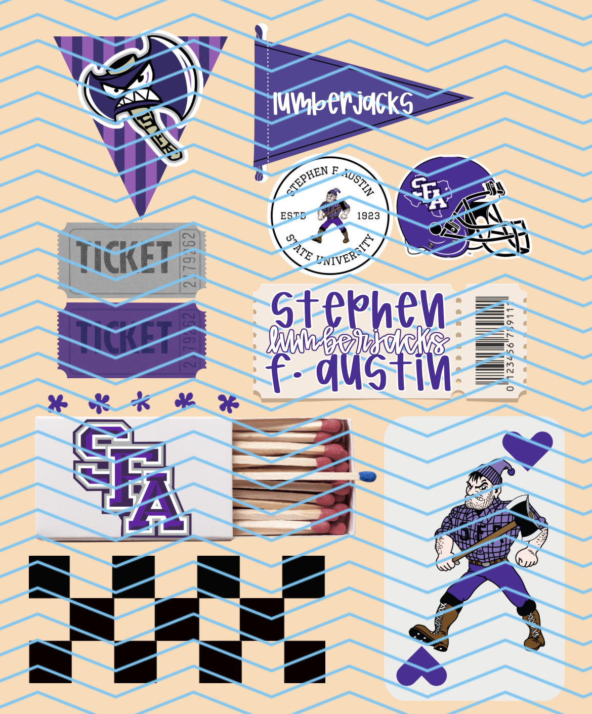 SFA Matchbox Collage