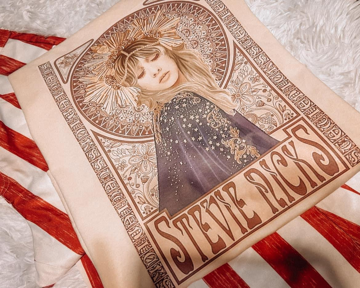 Stevie Gold Dust Woman Tapestry