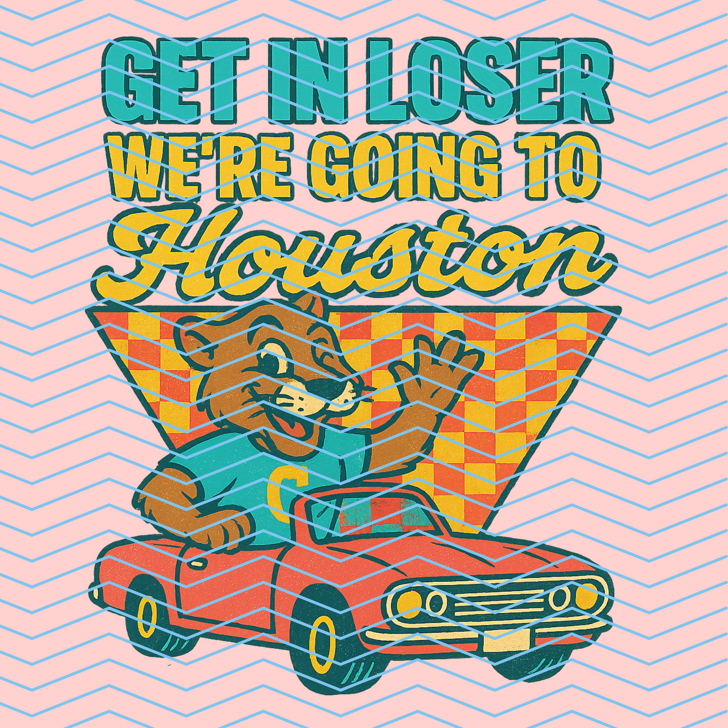 Get in x Houston