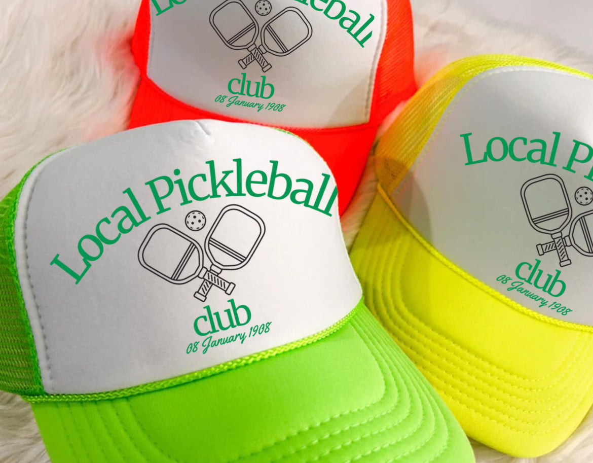 Neon Trucker Hats