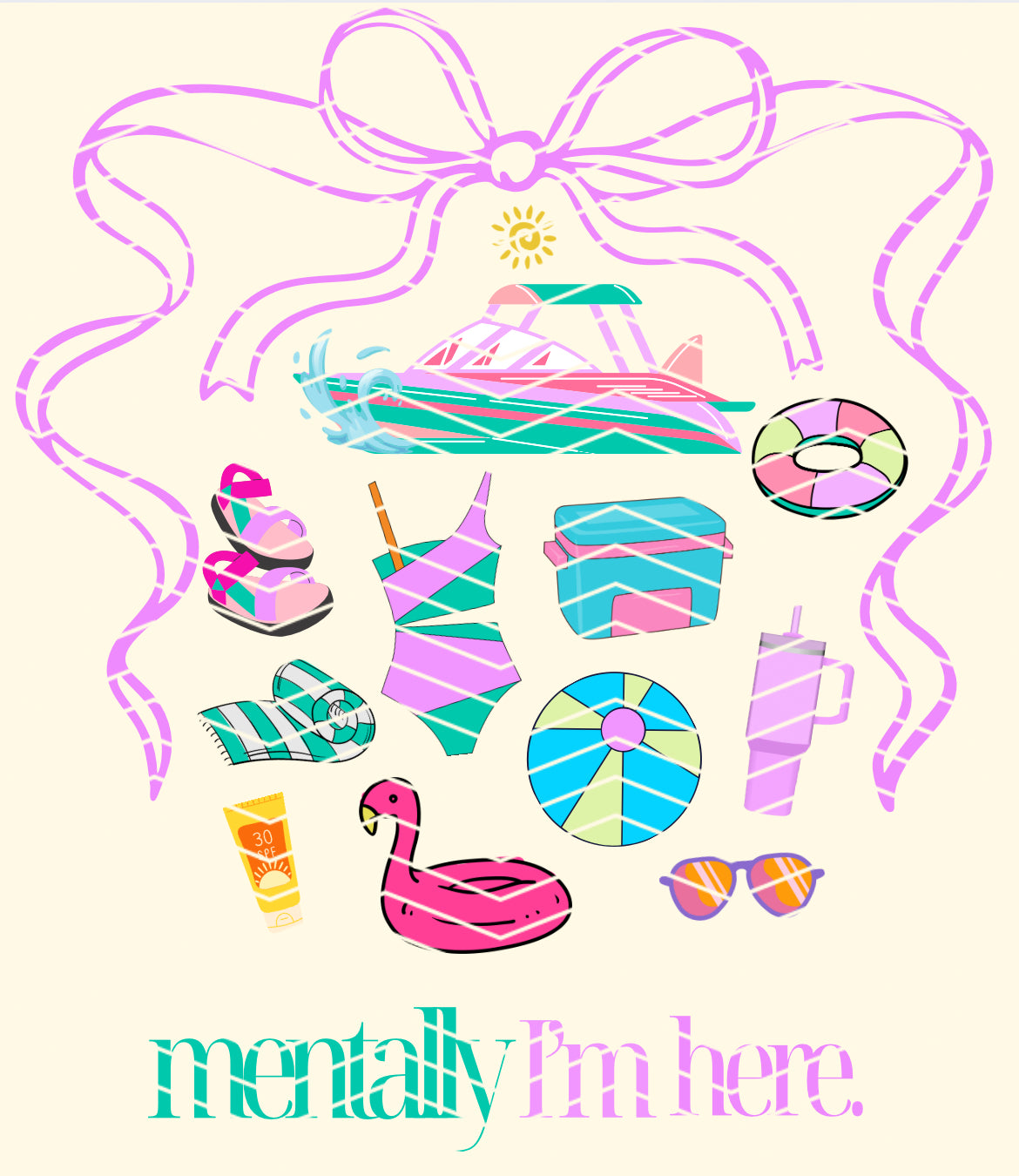 Mentally I’m here PNG Bundle