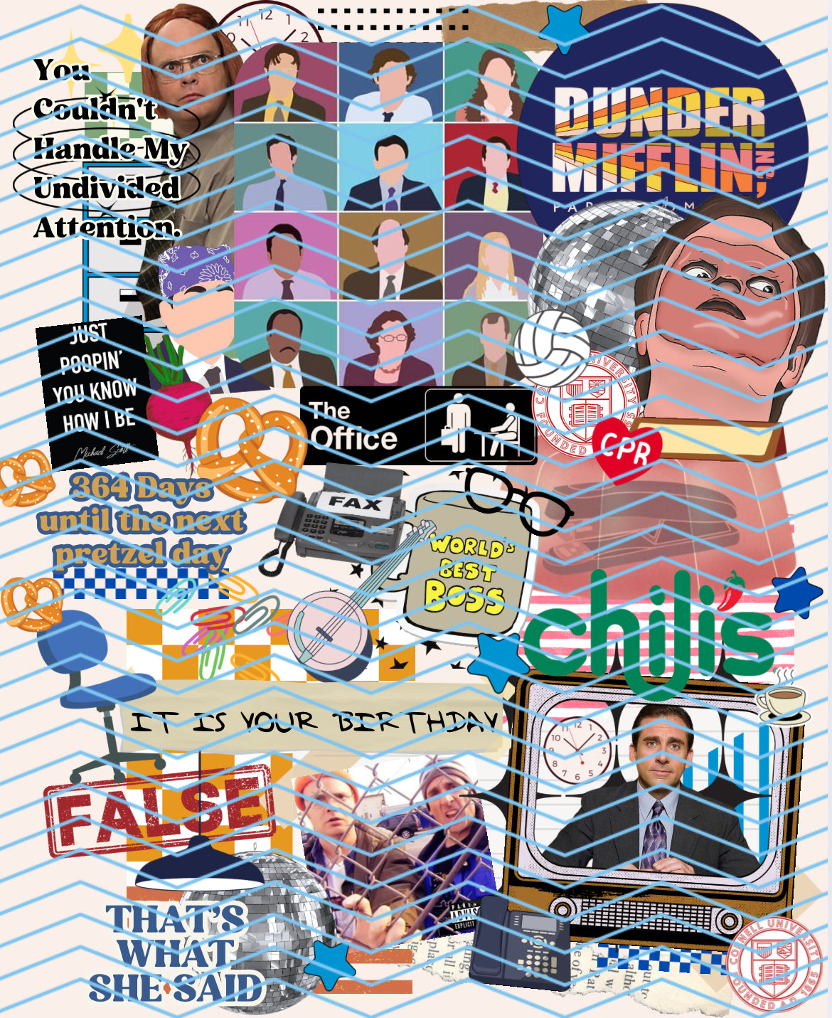 The Office Collage PNG