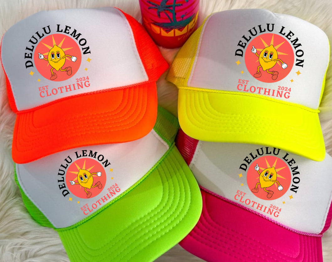 Neon Trucker Hats