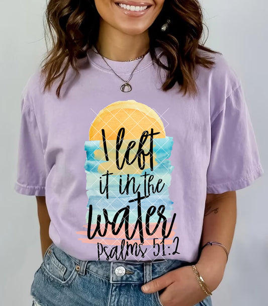 I left it in the water PNG