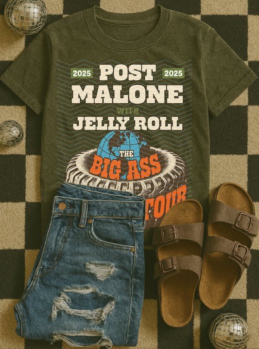 Big World Tour (back print) PNG