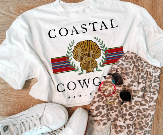 Coastal Cowgirl Bold Color PNG