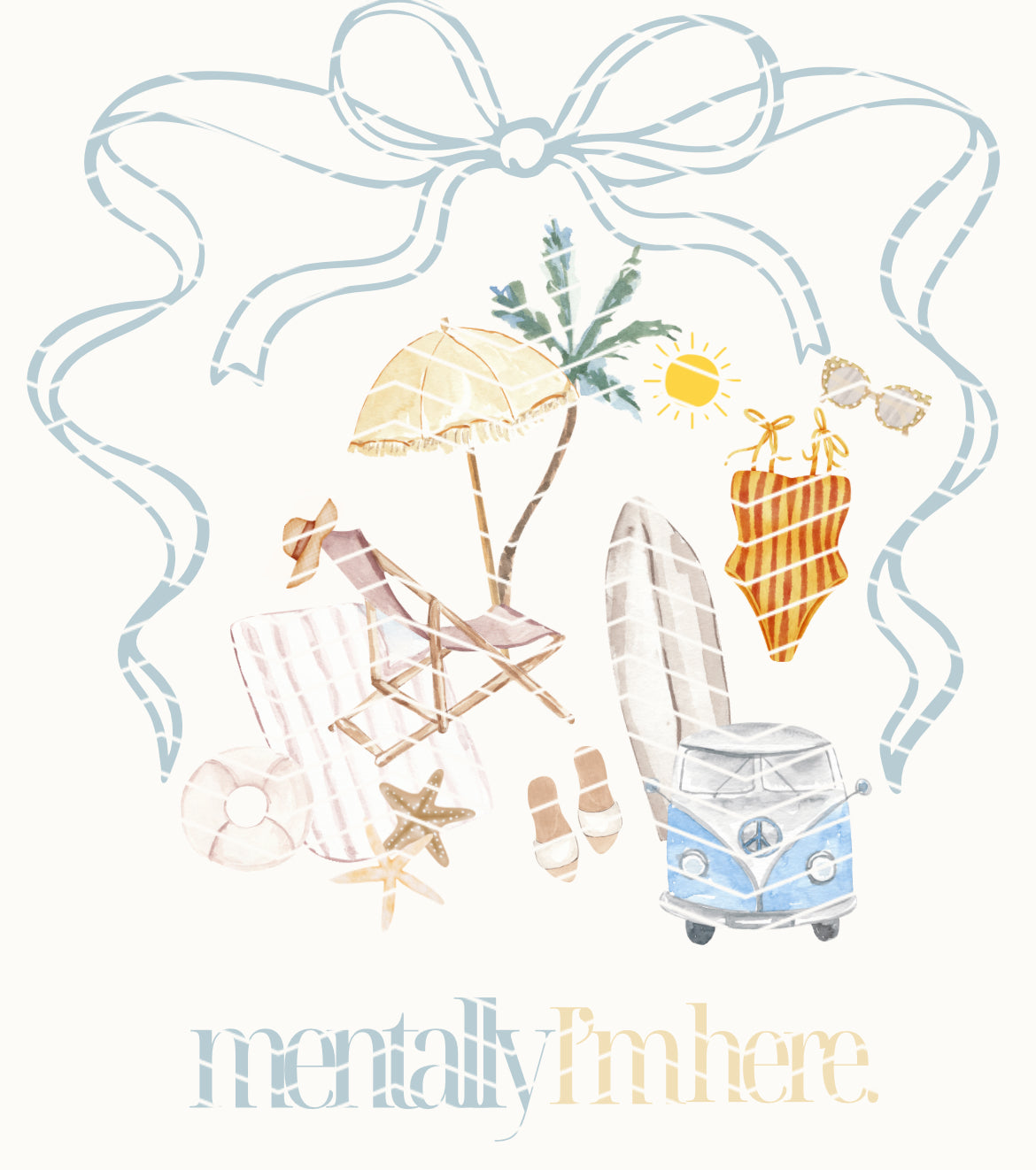 Mentally I’m here PNG Bundle