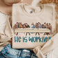 He is working PNG last supper