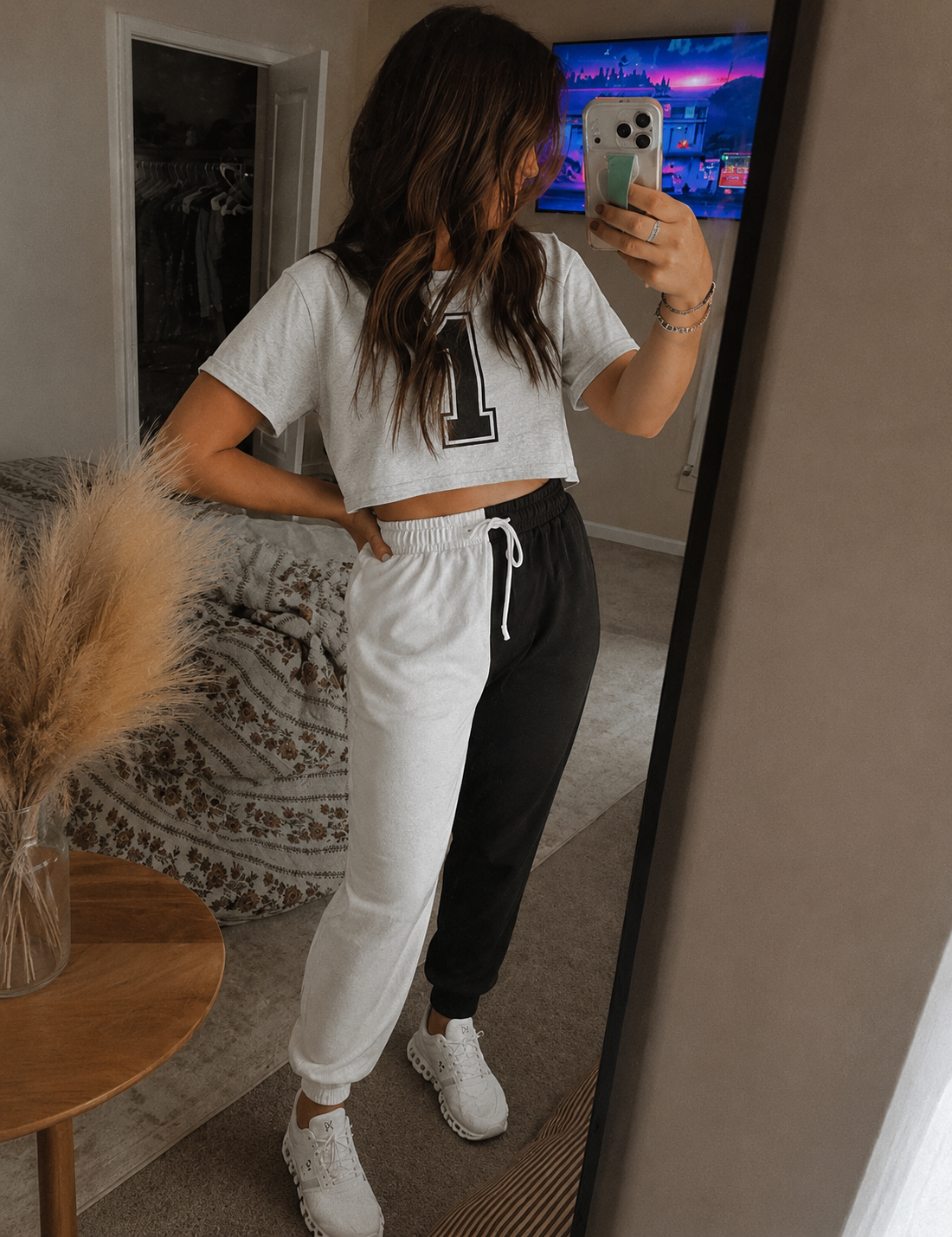 Two Tone Gameday Joggers / *Ships by (or before) August 14*