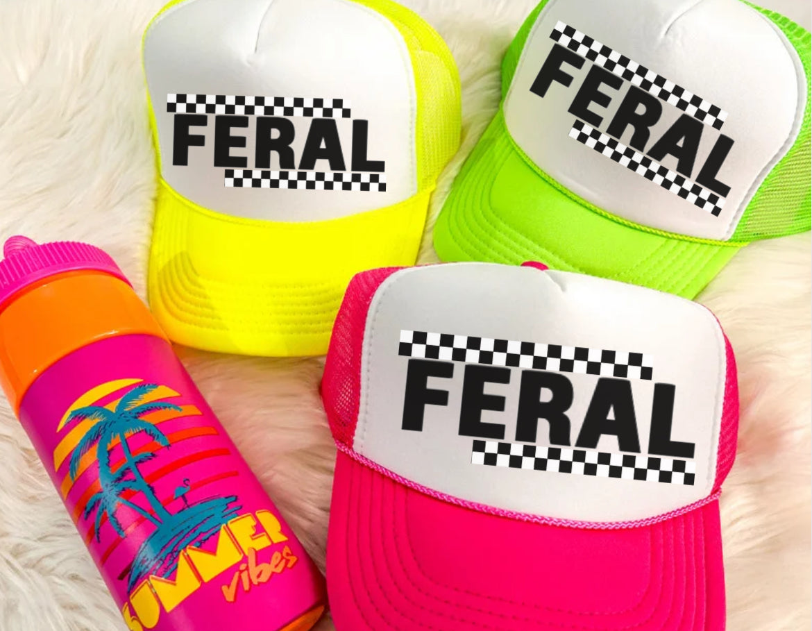 Neon Trucker Hats