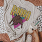 Retro Rodeo x Bull PNG