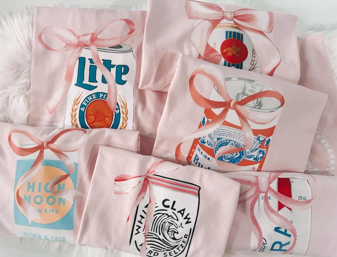 Coquette Drinks PNG BUNDLE