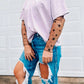Starry eyed Accent top