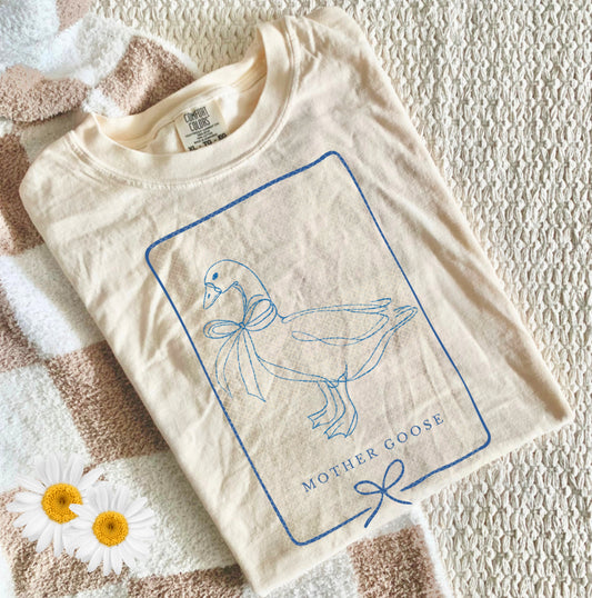 Vintage Mother Goose PNG