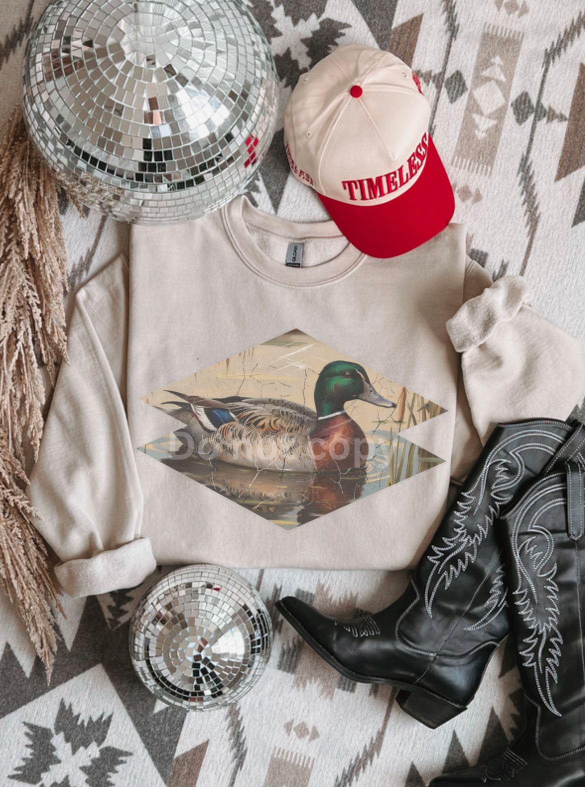 Vintage Mallard Crew