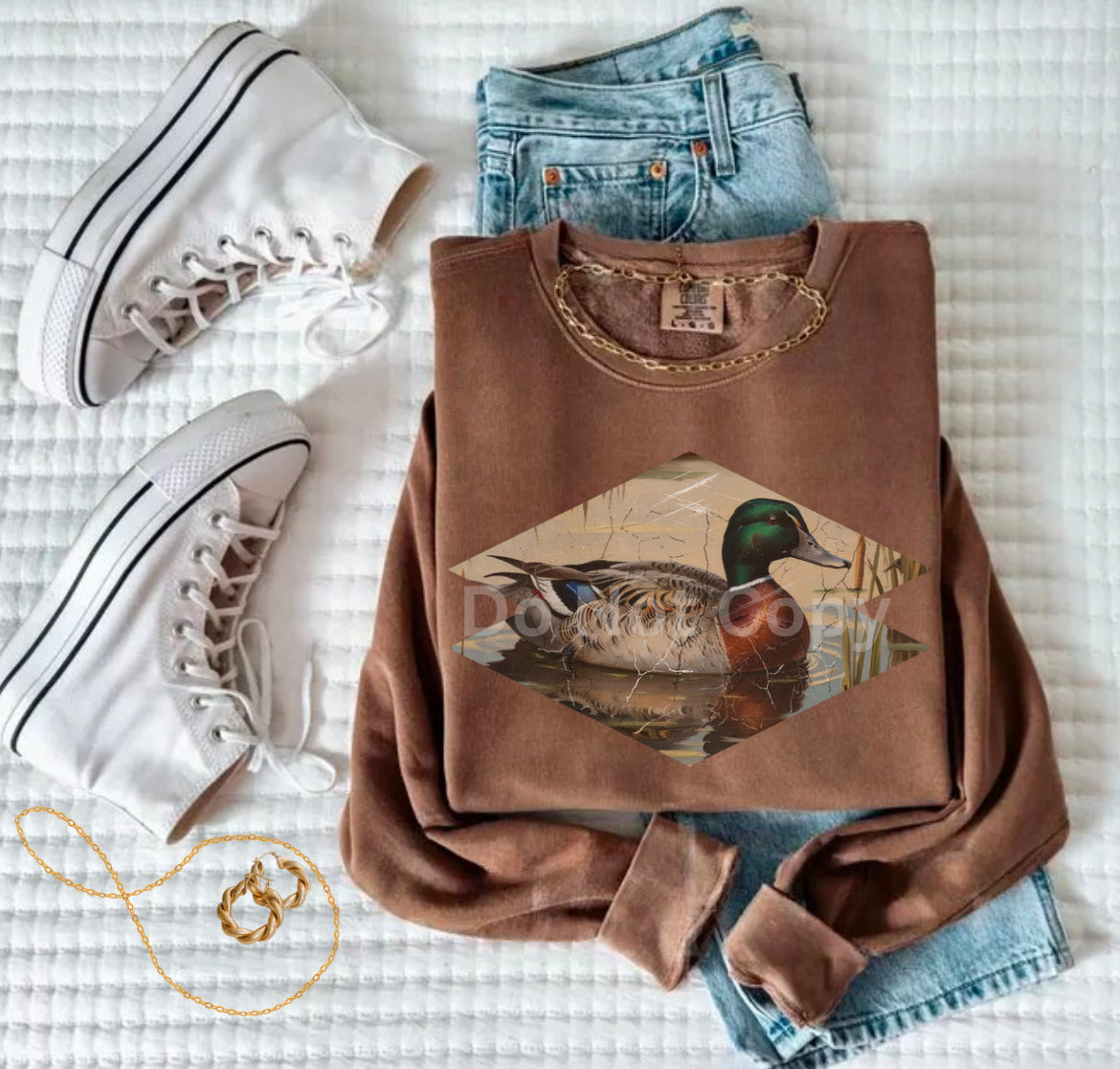 Vintage Mallard Crew
