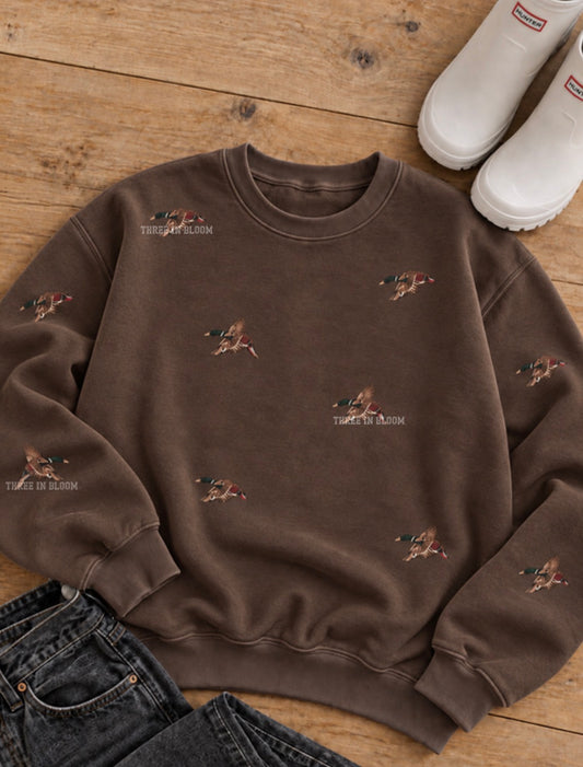 Mallard pattern Sweatshirt WS
