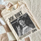 Joe Dirt BW PNG