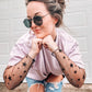 Starry eyed Accent top