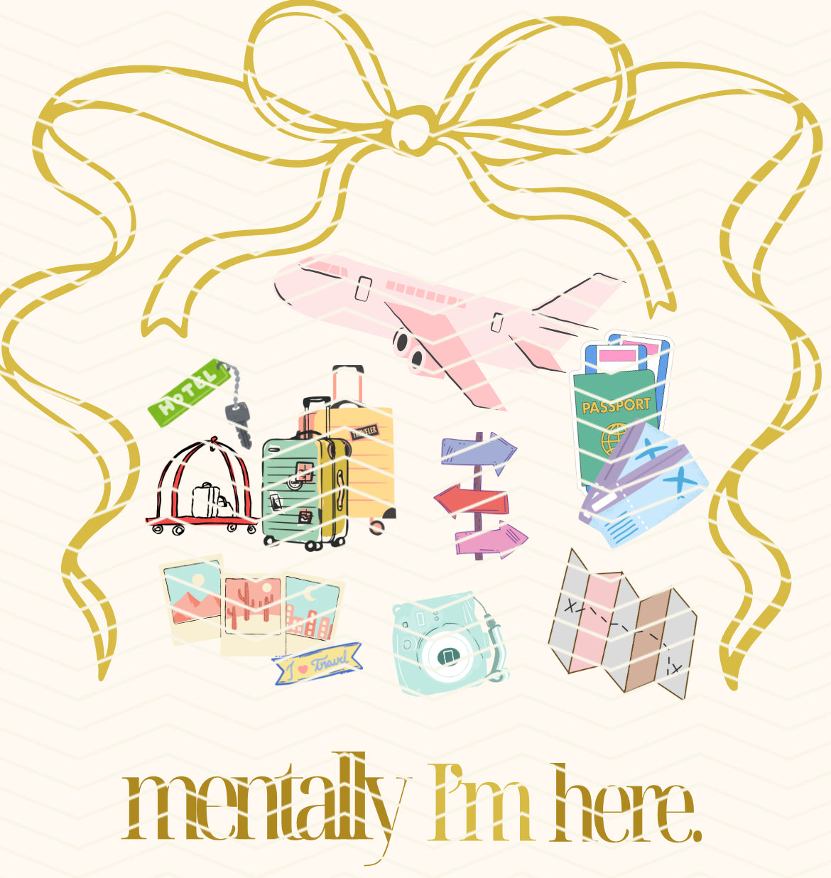 Mentally I’m here PNG Bundle