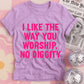 The way you worship PNG