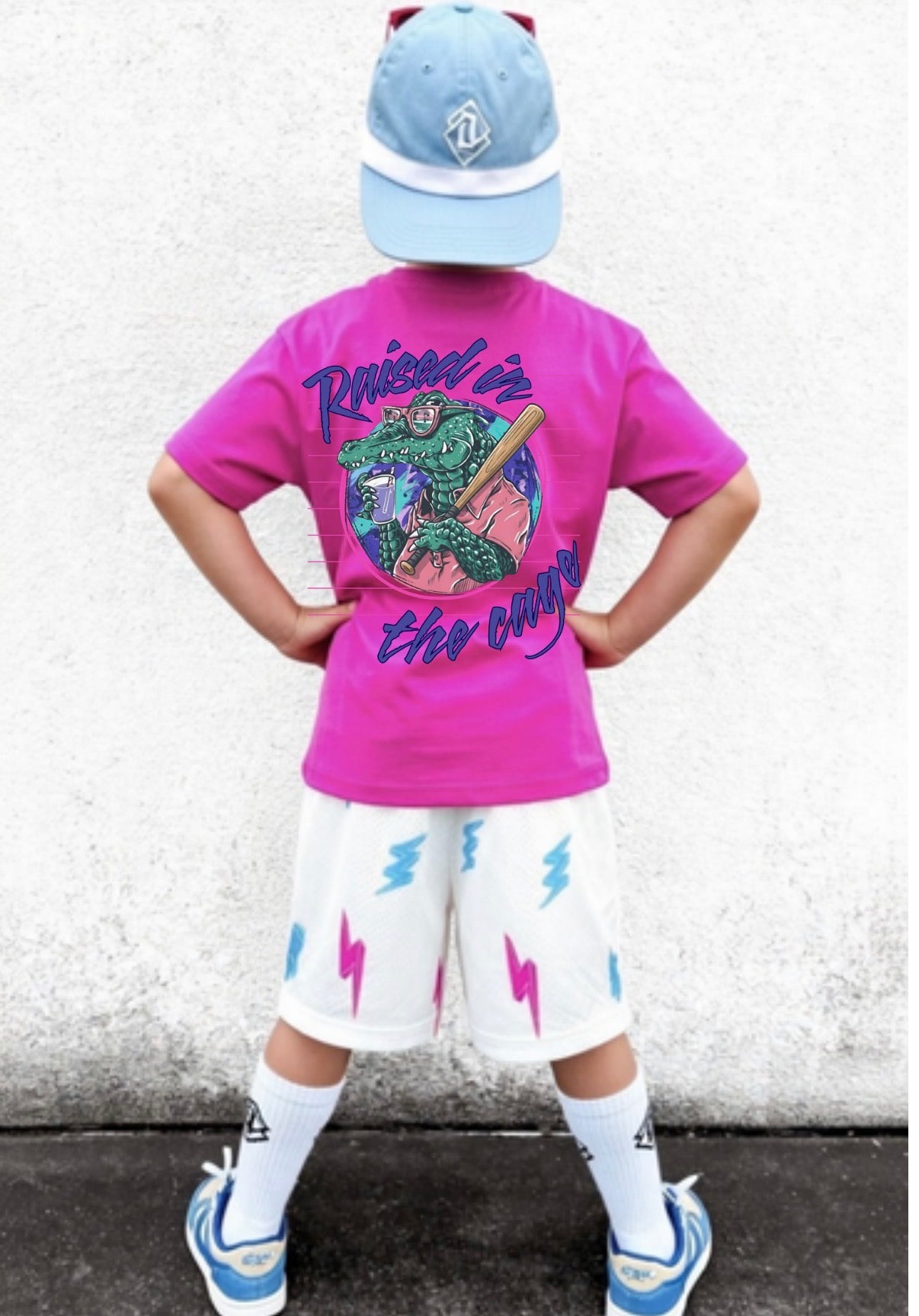 Raised in the cage PNG