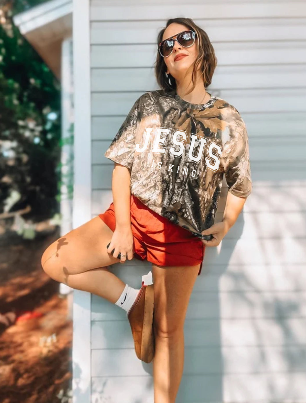 (WS) Camo Tee x Jesus