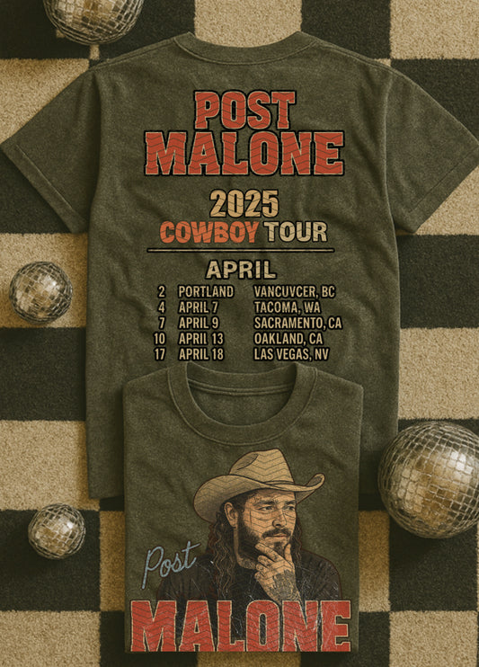 Posty x World Tour (back design only)